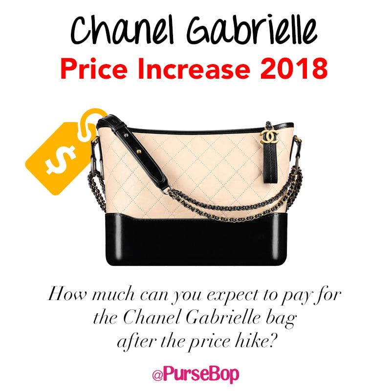 chanelgabrielle price increase - PurseBop