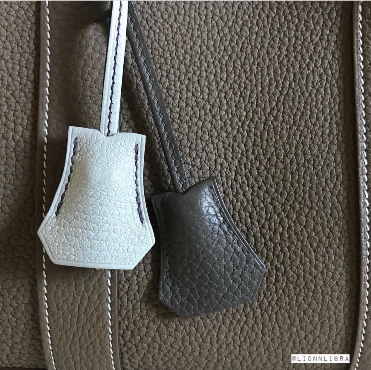 hermes gris tourterelle vs trench