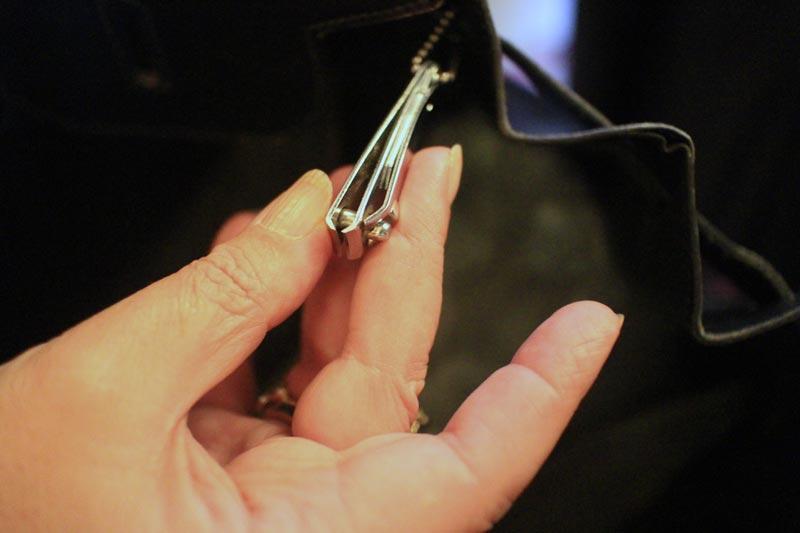 Jane Birkin's nail clipper. Photo courtesy: Style Bubble