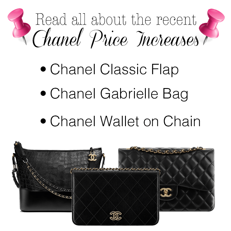 prices on chanel purses