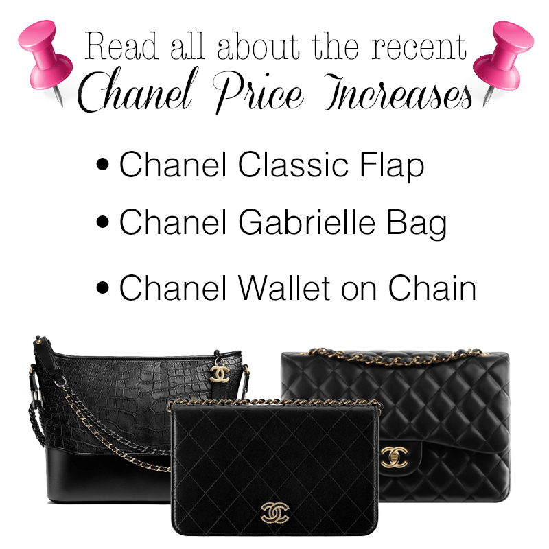 Chanel Price Increase for Classic Flaps on November 3rd - PurseBop