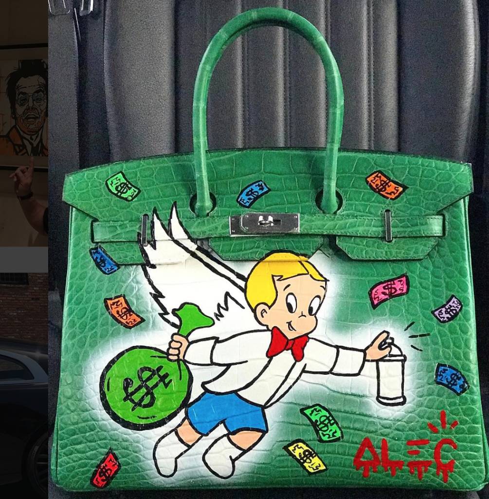 Custom painted Hermes Birkin bag  Hand painted bags handbags, Bags, Birkin  bag