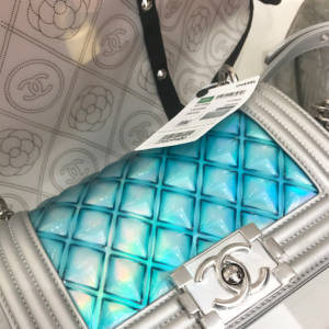 Chanel boy bag PVC