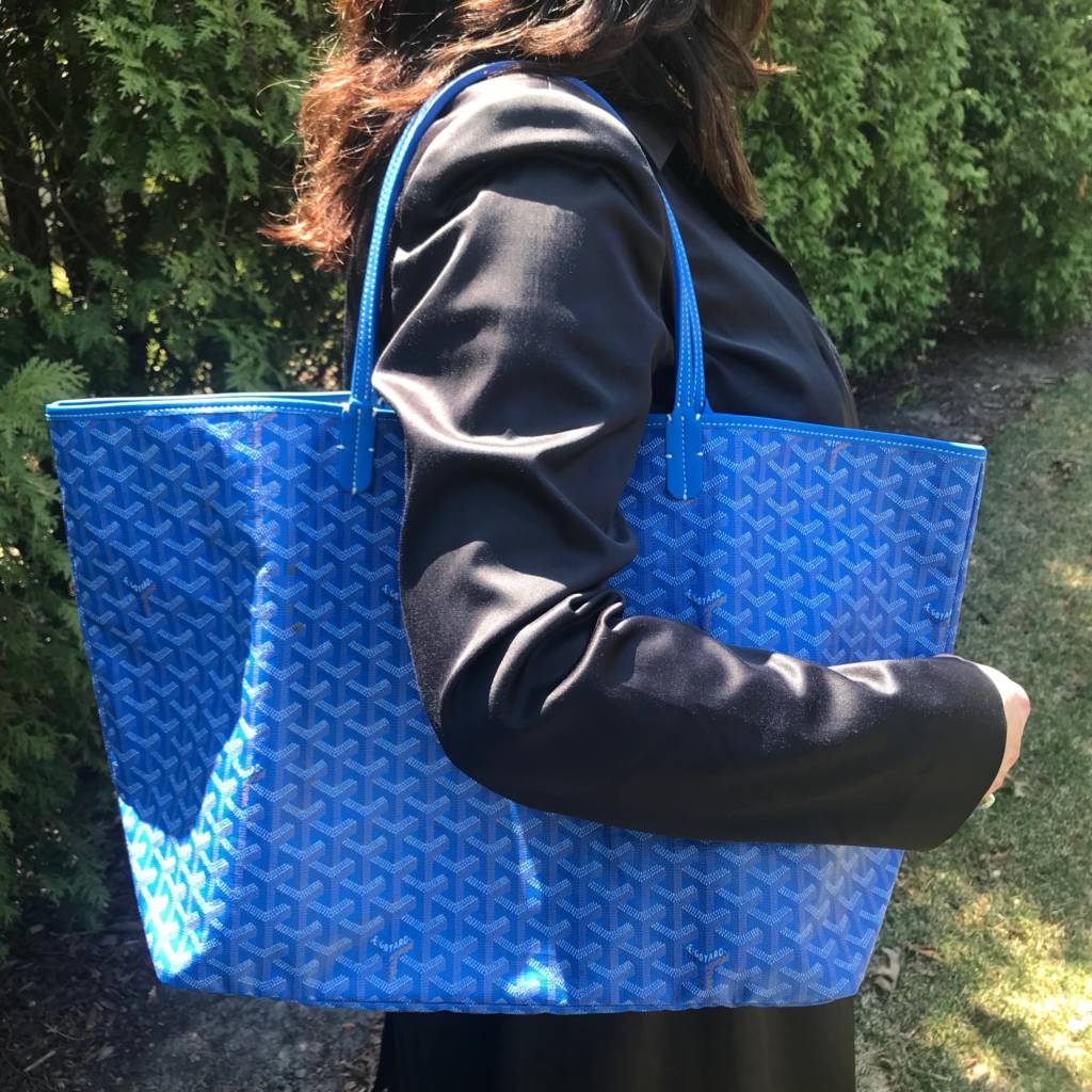 goyard st louis pm blue