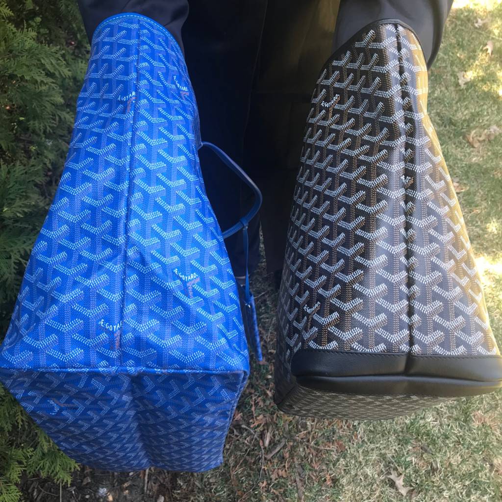 Goyard Tote Sizes: The Goyard St. Louis Tote And The Goyard Artois Tote