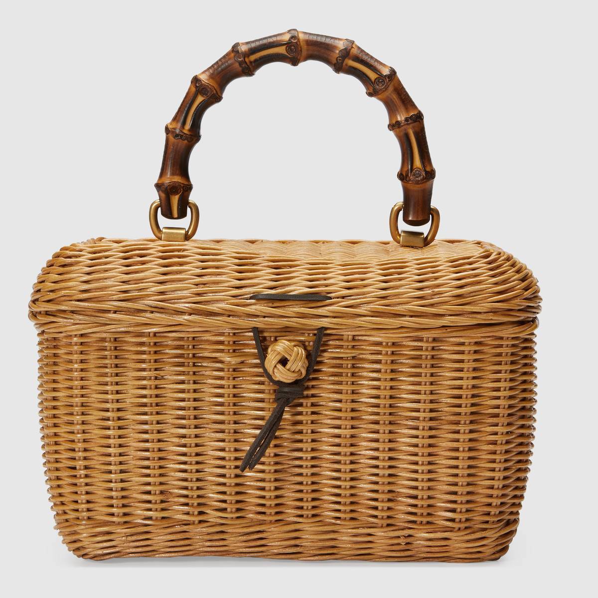 Hermès Straw Picnic Basket Bag