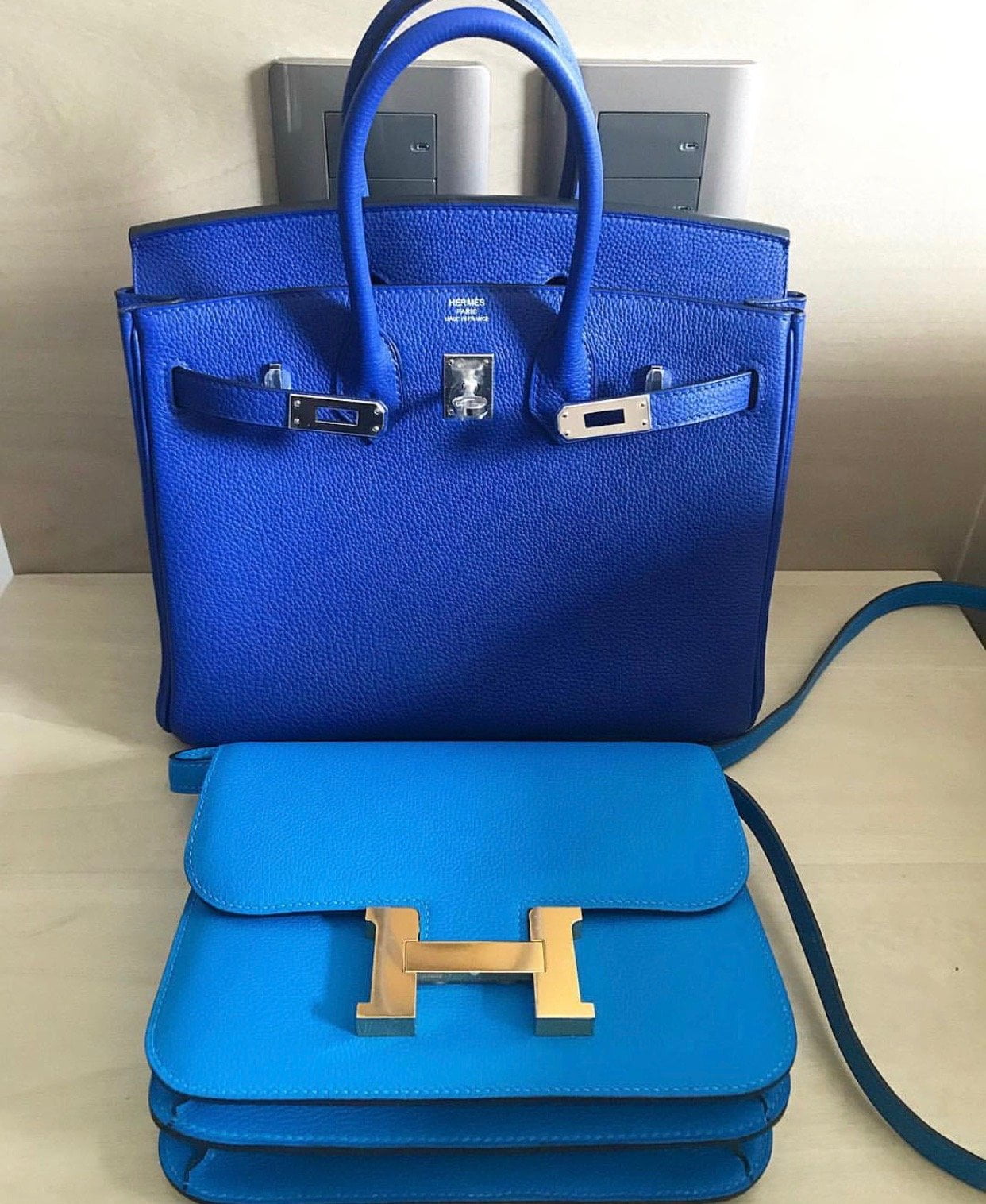 hermes deep blue color