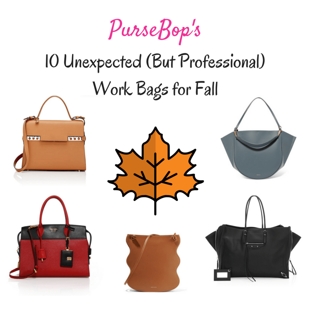 10 Unexpected (But Professional) Work Bags for Fall - PurseBop