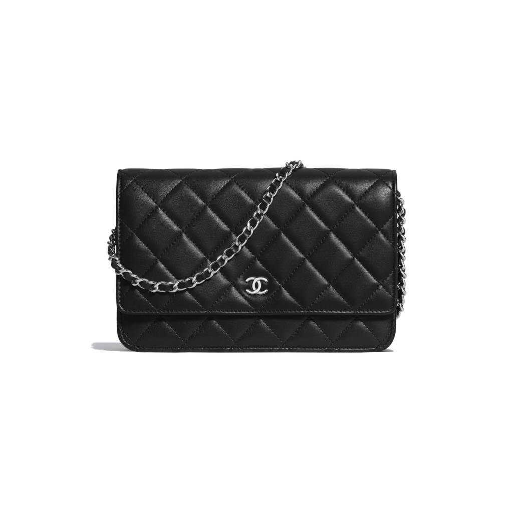 Chanel Wallet on Chain (WOC) - Lambskin & Silver Tone 4K 