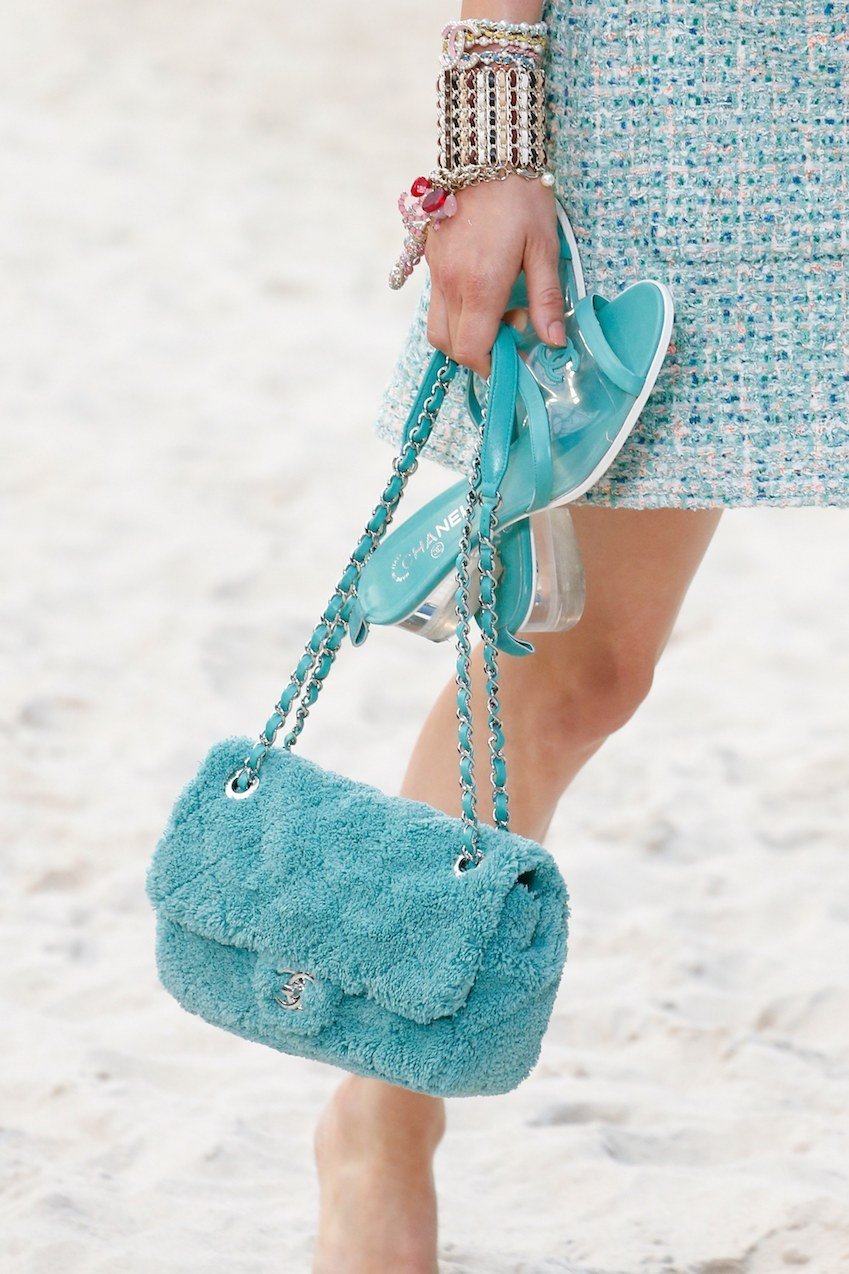 chanel coco beach bag