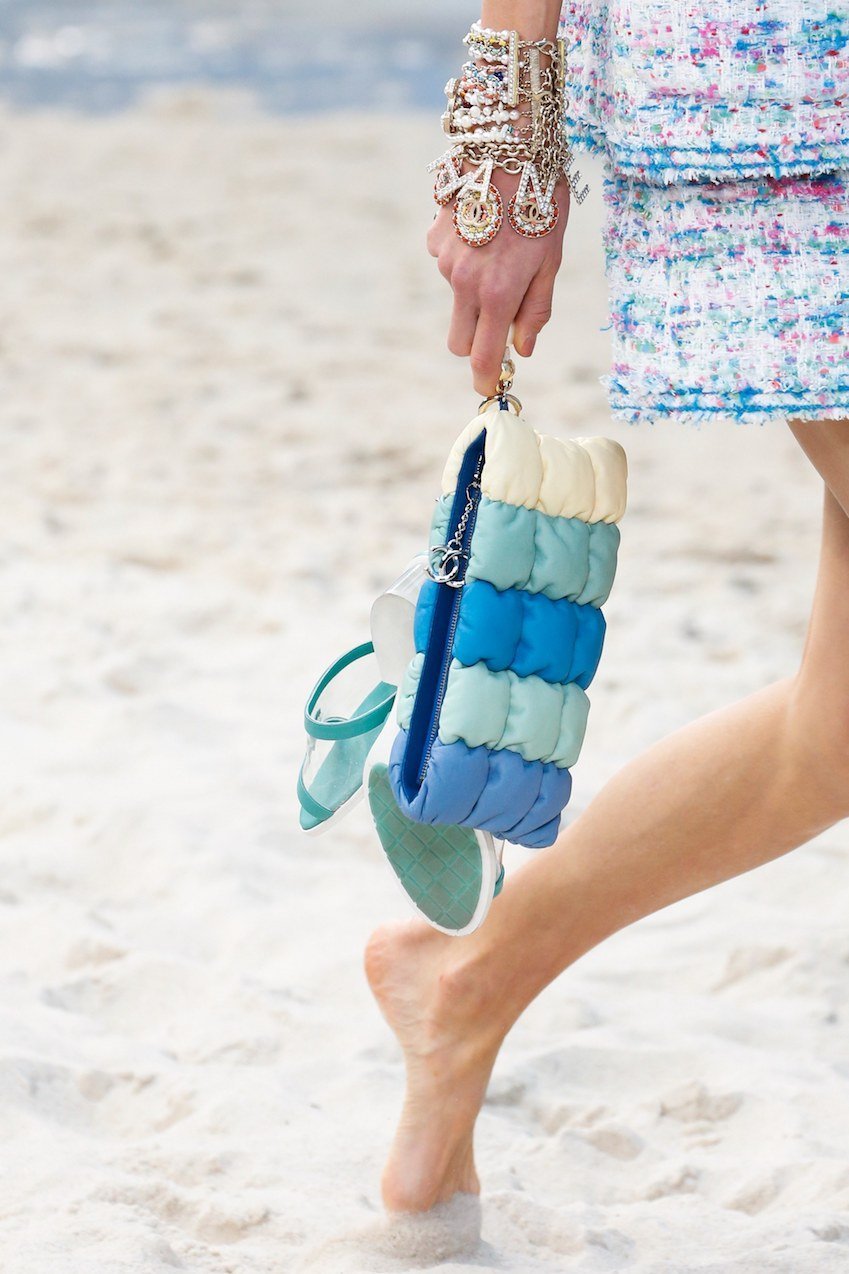 chanel sand by the sea bag