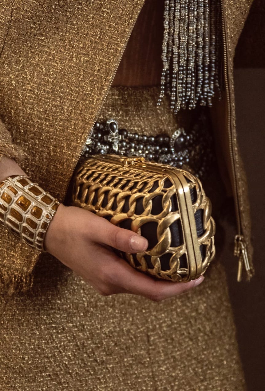 Chanel 2018/19 Métier d'Art Show Walks Like an Egyptian - PurseBop