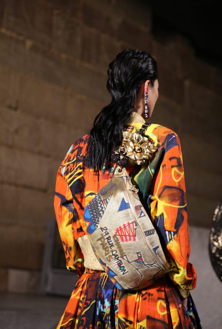 Chanel 2018/19 Métier d'Art Show Walks Like an Egyptian - PurseBop