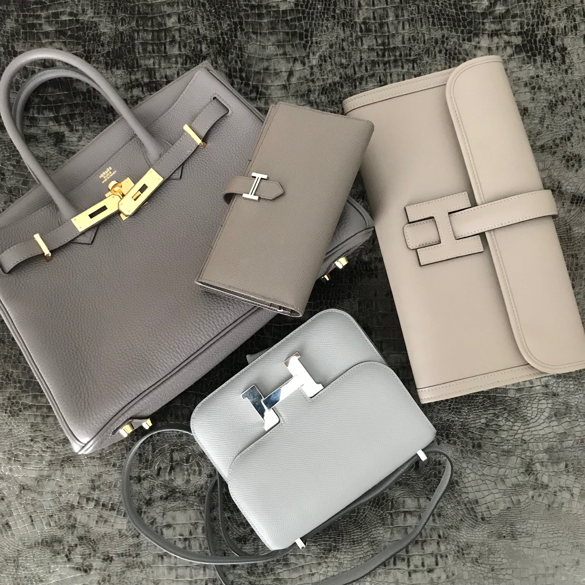 hermes kelly gris asphalt