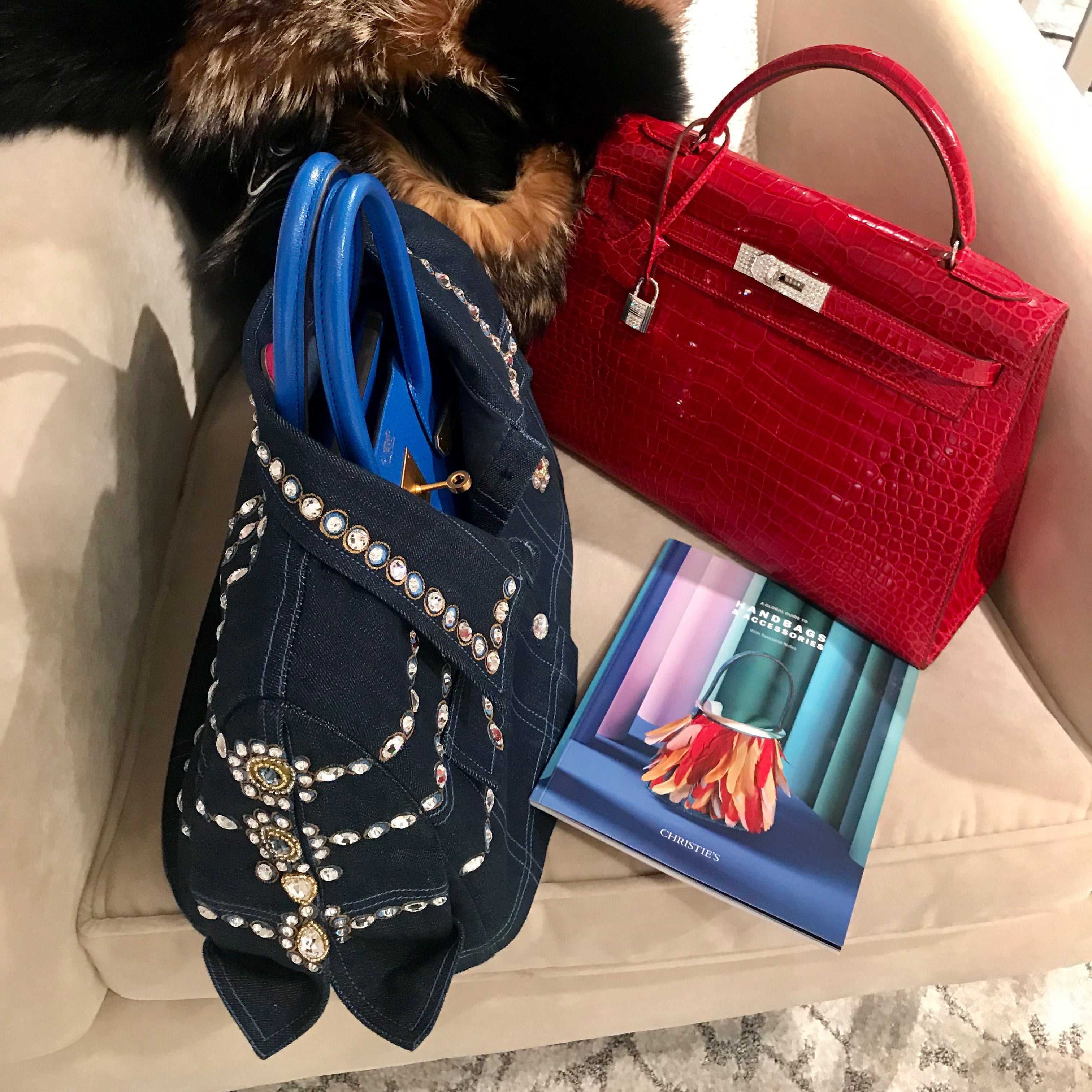 Hermes Bleu Brighton Shiny Niloticus Crocodile Birkin 30 Bag – The Closet