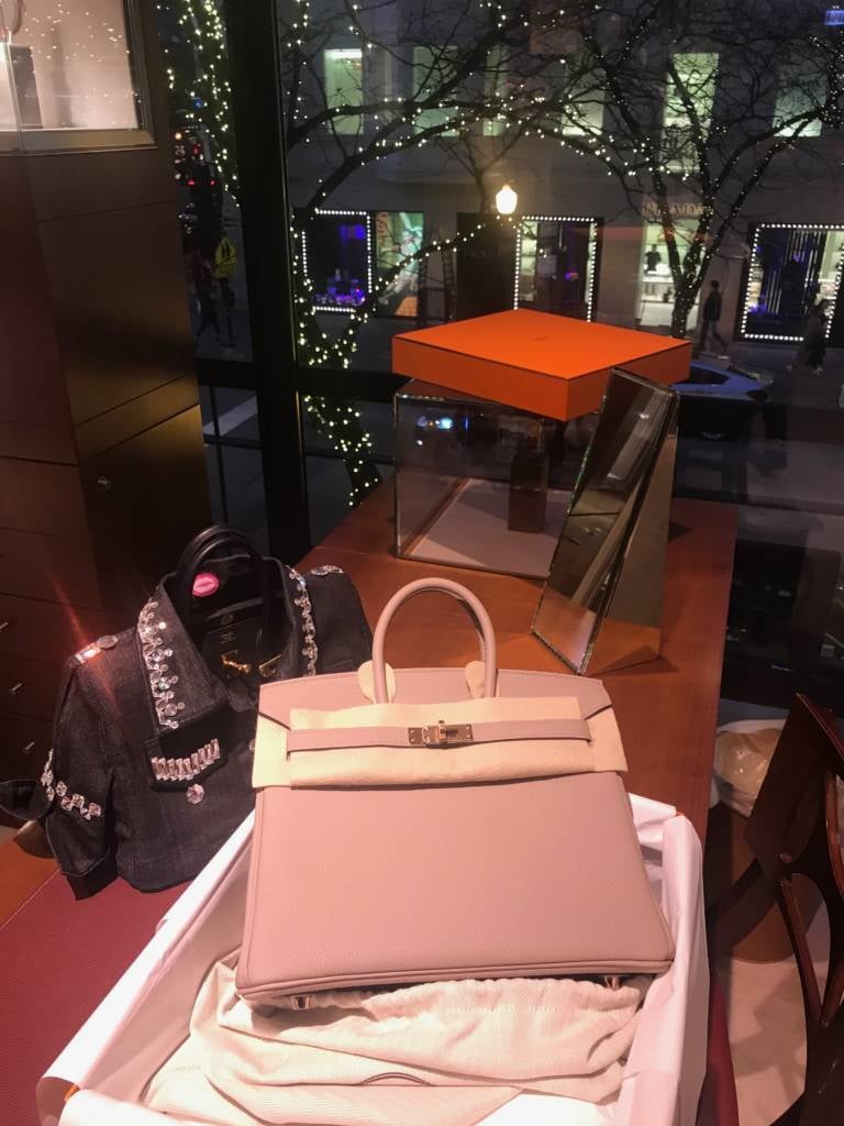 Hermes Reveal: Gris Tourterelle Mini Birkin with Rose Gold Hardware