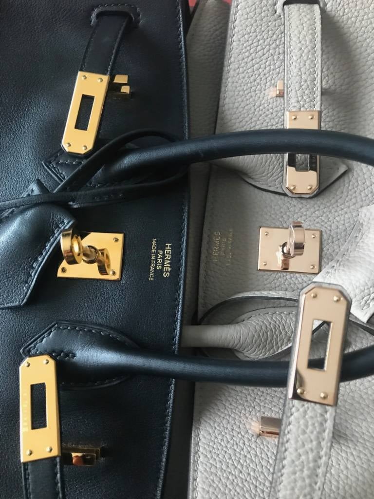 Hermes Reveal: Gris Tourterelle Mini Birkin with Rose Gold Hardware