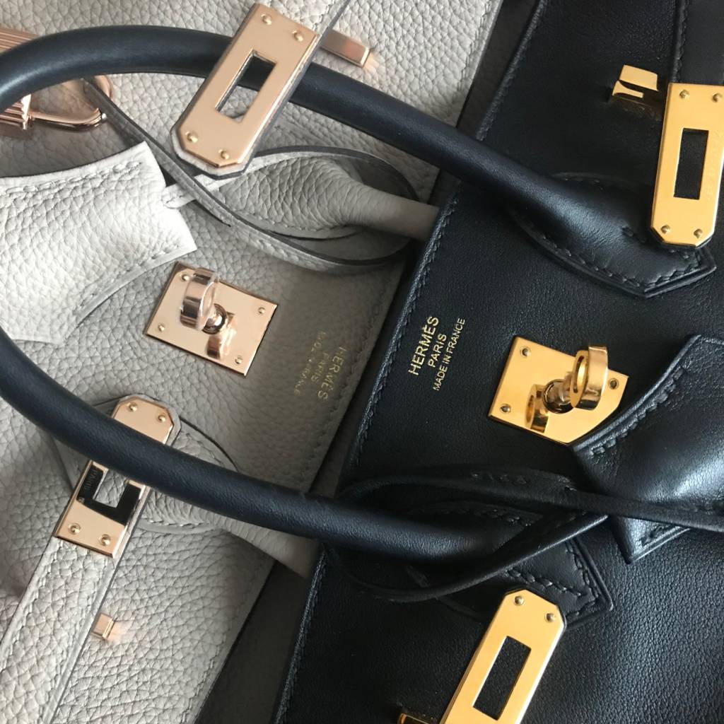 Hermes Reveal: Gris Tourterelle Mini Birkin with Rose Gold Hardware