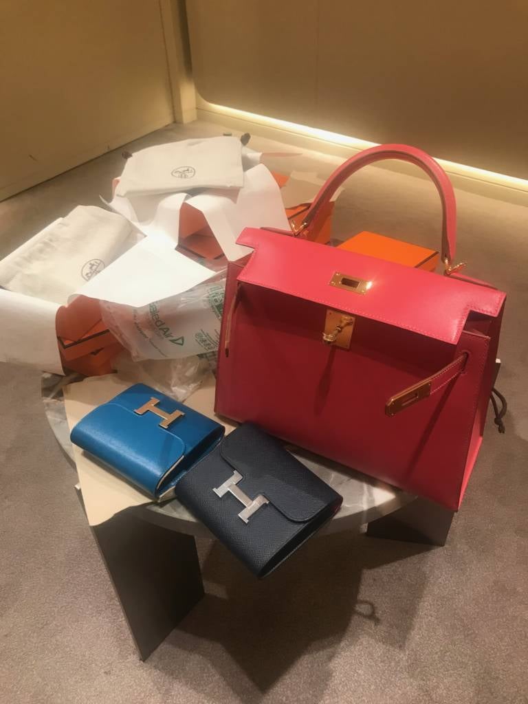 Hermes Reveal: Gris Tourterelle Mini Birkin with Rose Gold Hardware