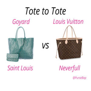 Goyard Saint Louis Tote Reference Guide, Sizes, Prices - PurseBop