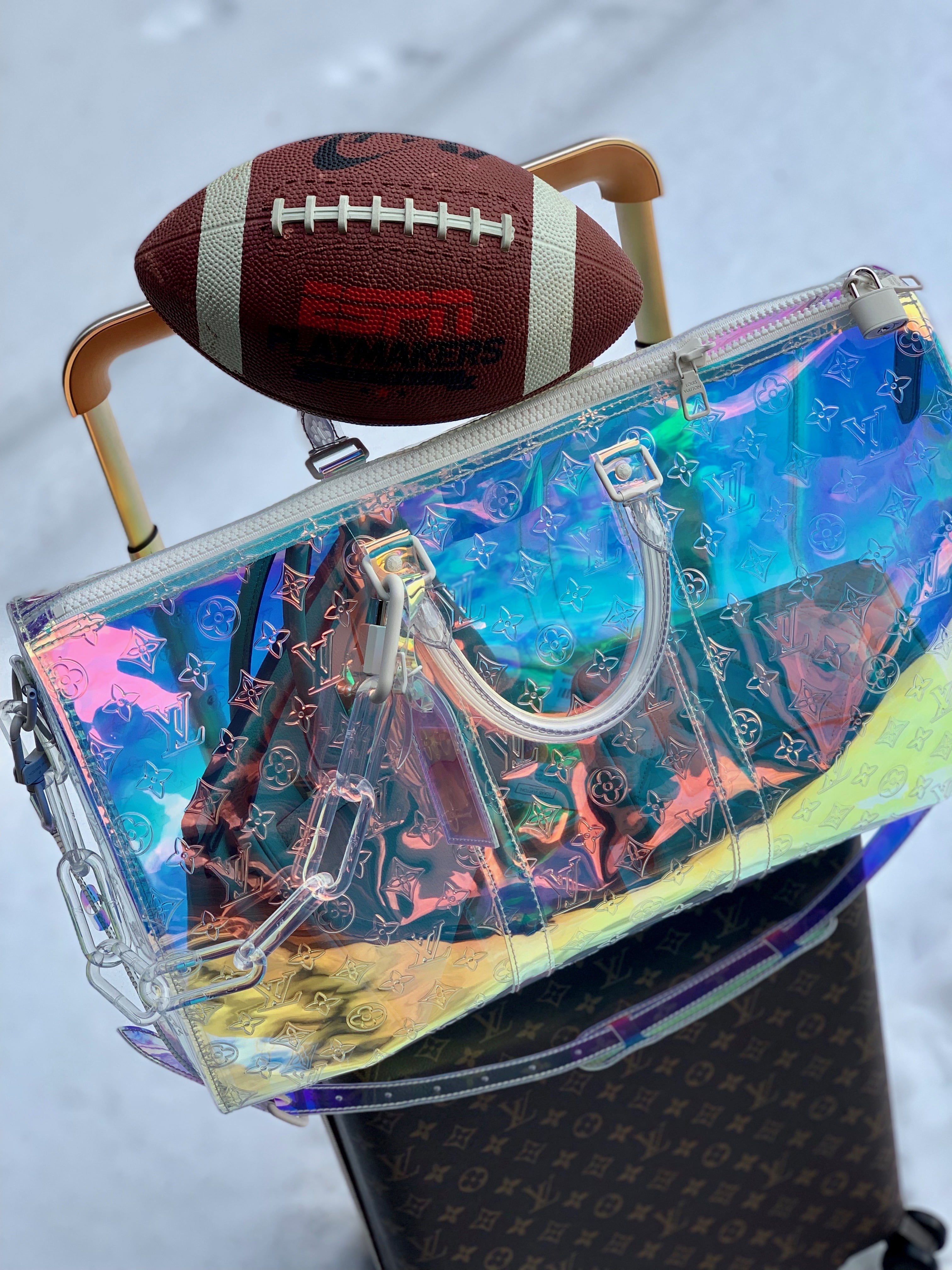 Revealing the new Louis Vuitton Prism Keepall