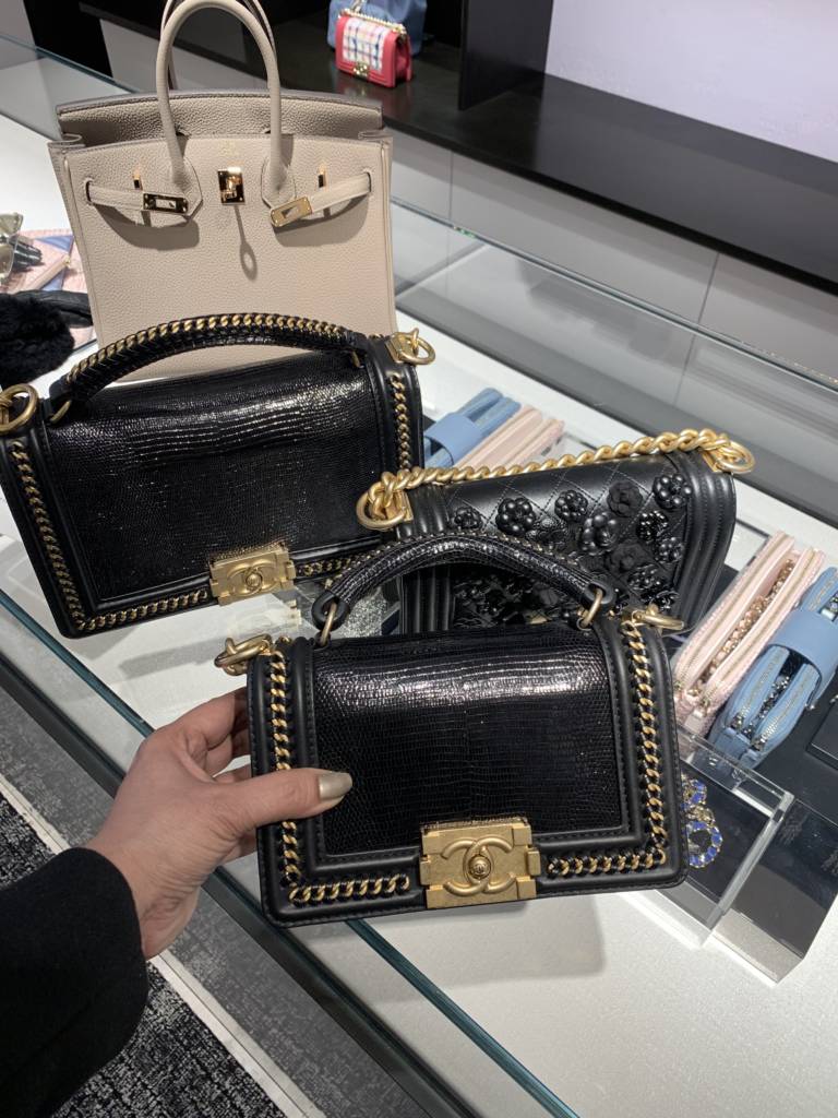 Chanel chicago new store opening Chanel Boy Handle Small