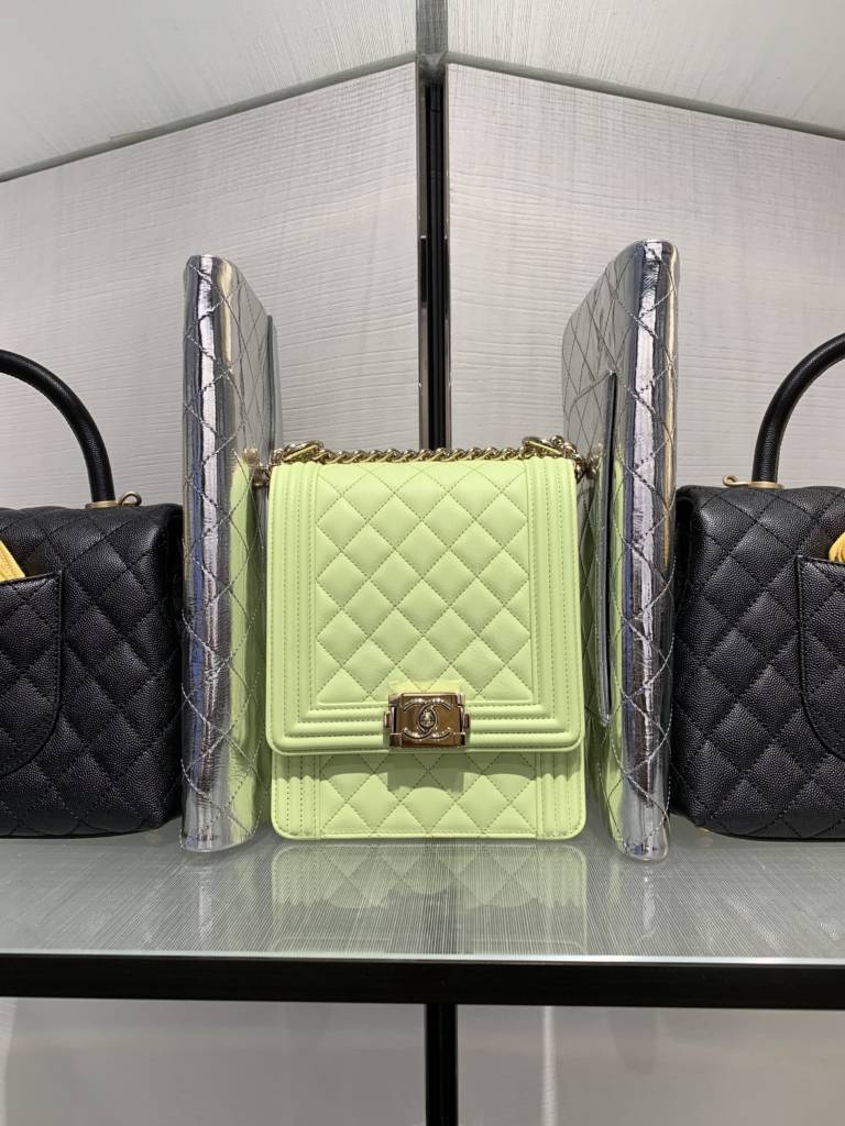 Chanel chicago new store opening boy bag