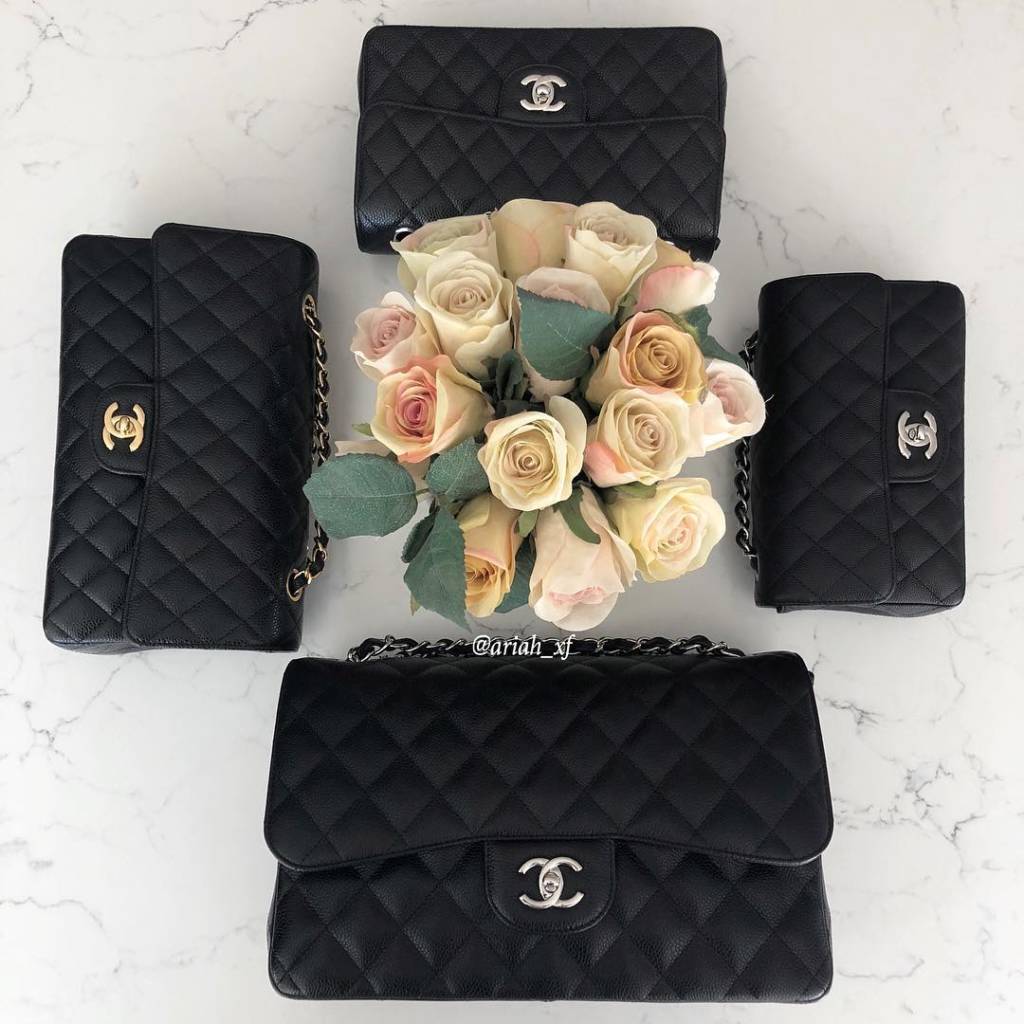 Chanel Classic Flap Size Comparison - PurseBop