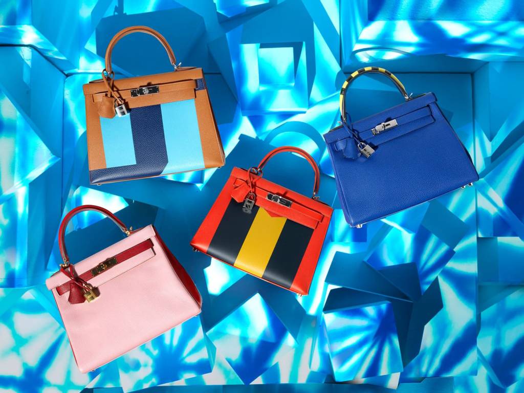 Blue Hermès Bags, Blue Birkin & Kelly Bags