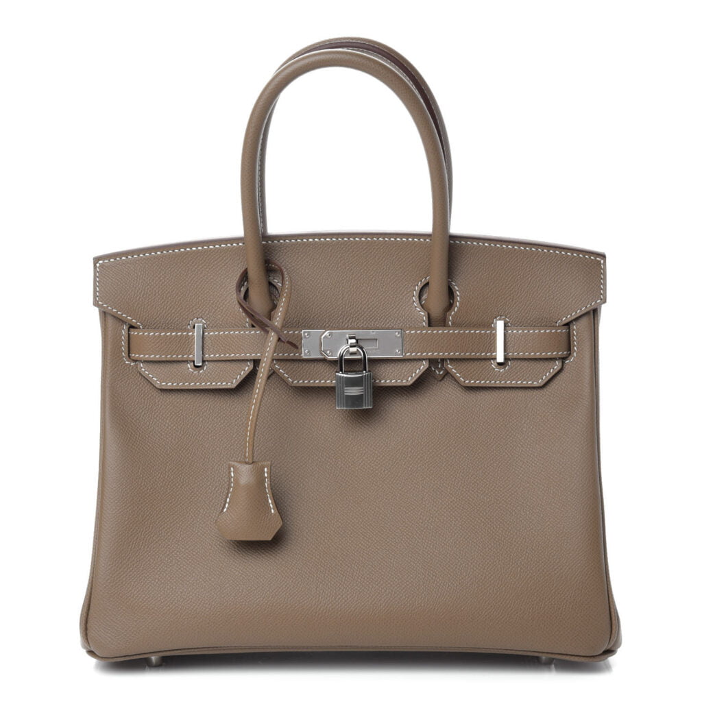 birkin 30 etoupe epsom
