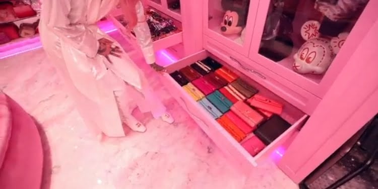 Jeffree Star's Pink Closet Vault
