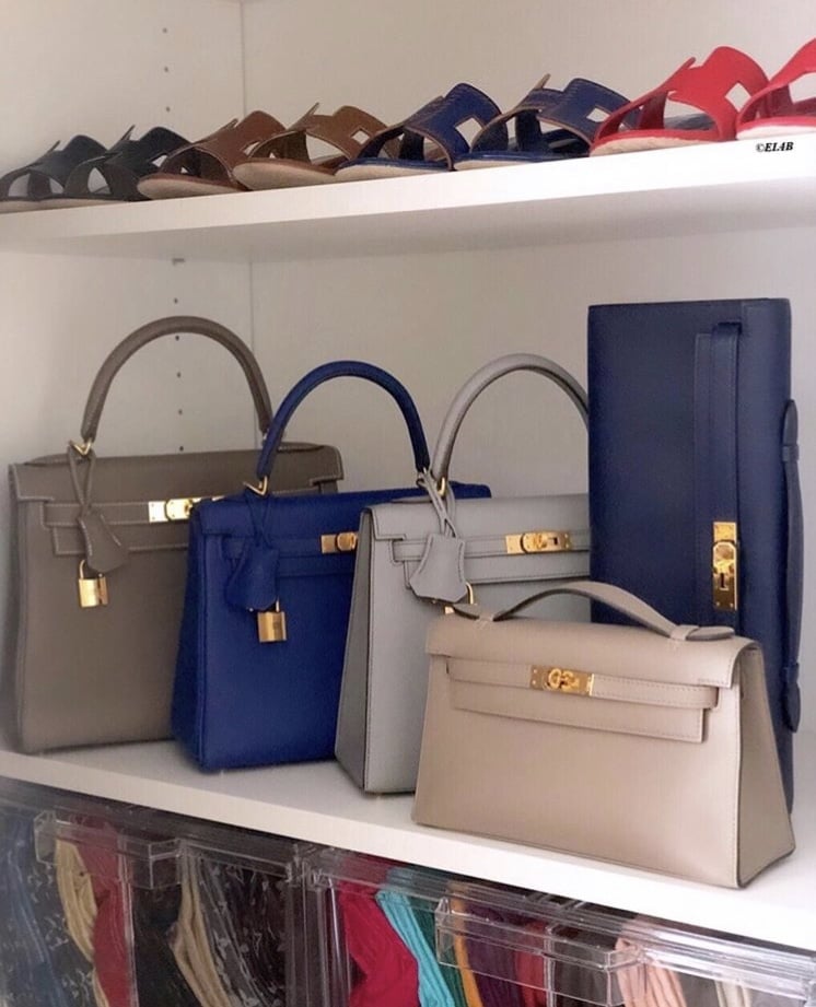 kelly hermes bag sizes