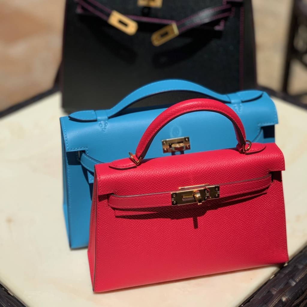 hermes kelly pochette vs mini