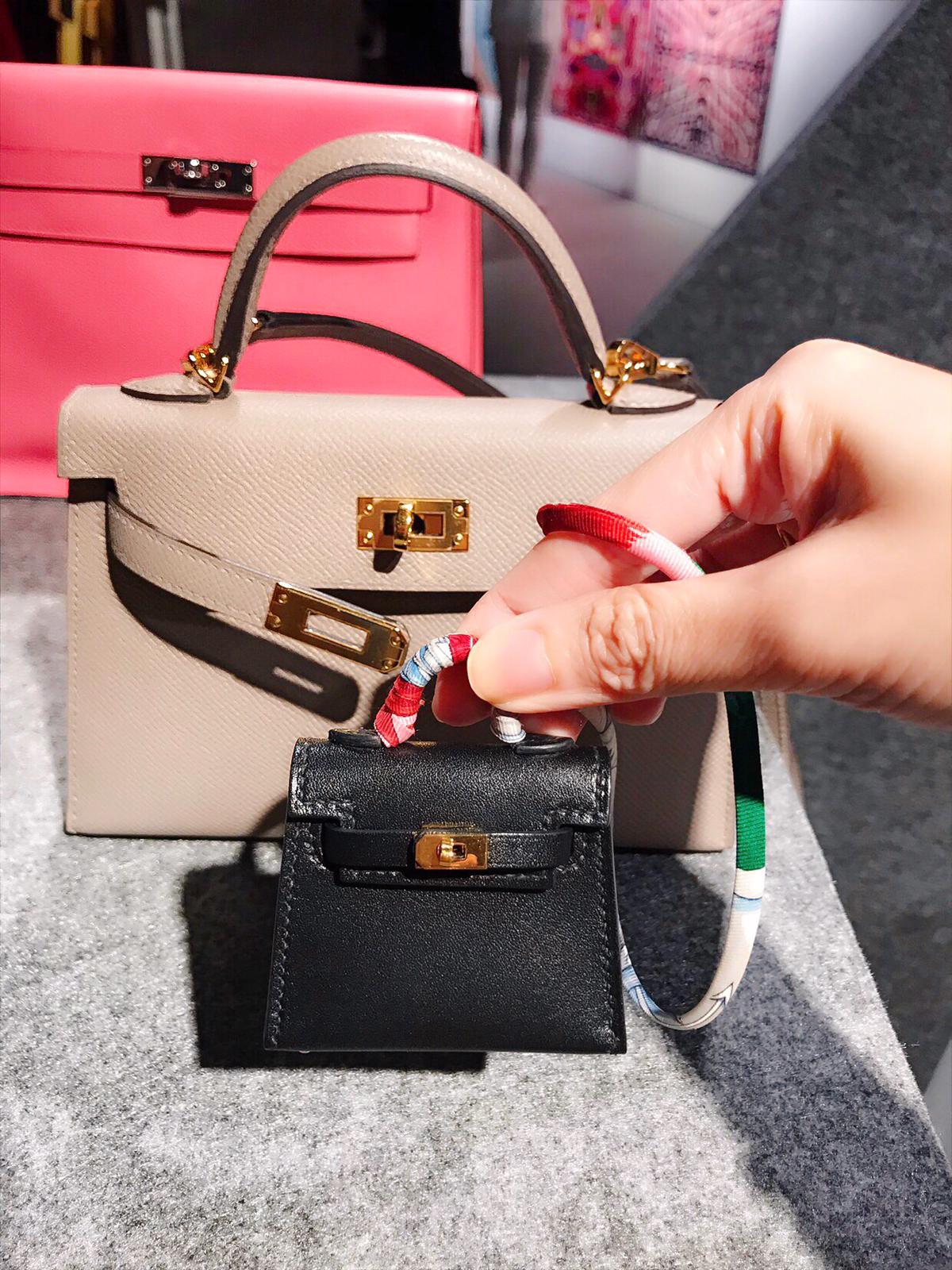 Hermès Mini Kelly Bag Charms for Fall 2019