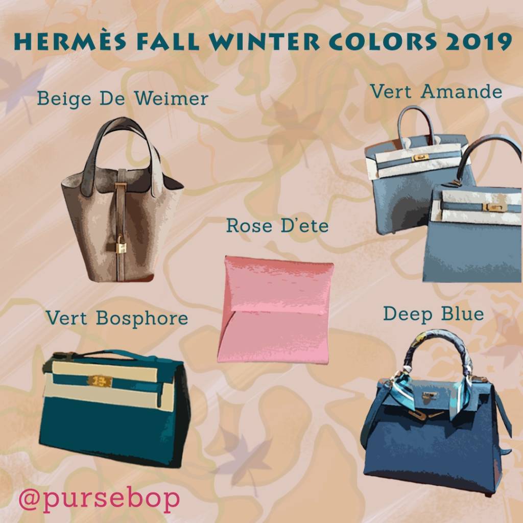 New Hermès Fall/Winter Colors 2019 