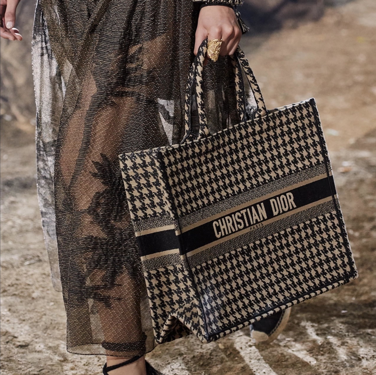 There's a New Small Dior Book Tote in Town - PurseBop