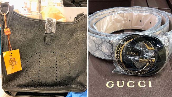 Entrupy on X: Our team came across #counterfeit luxury being sold