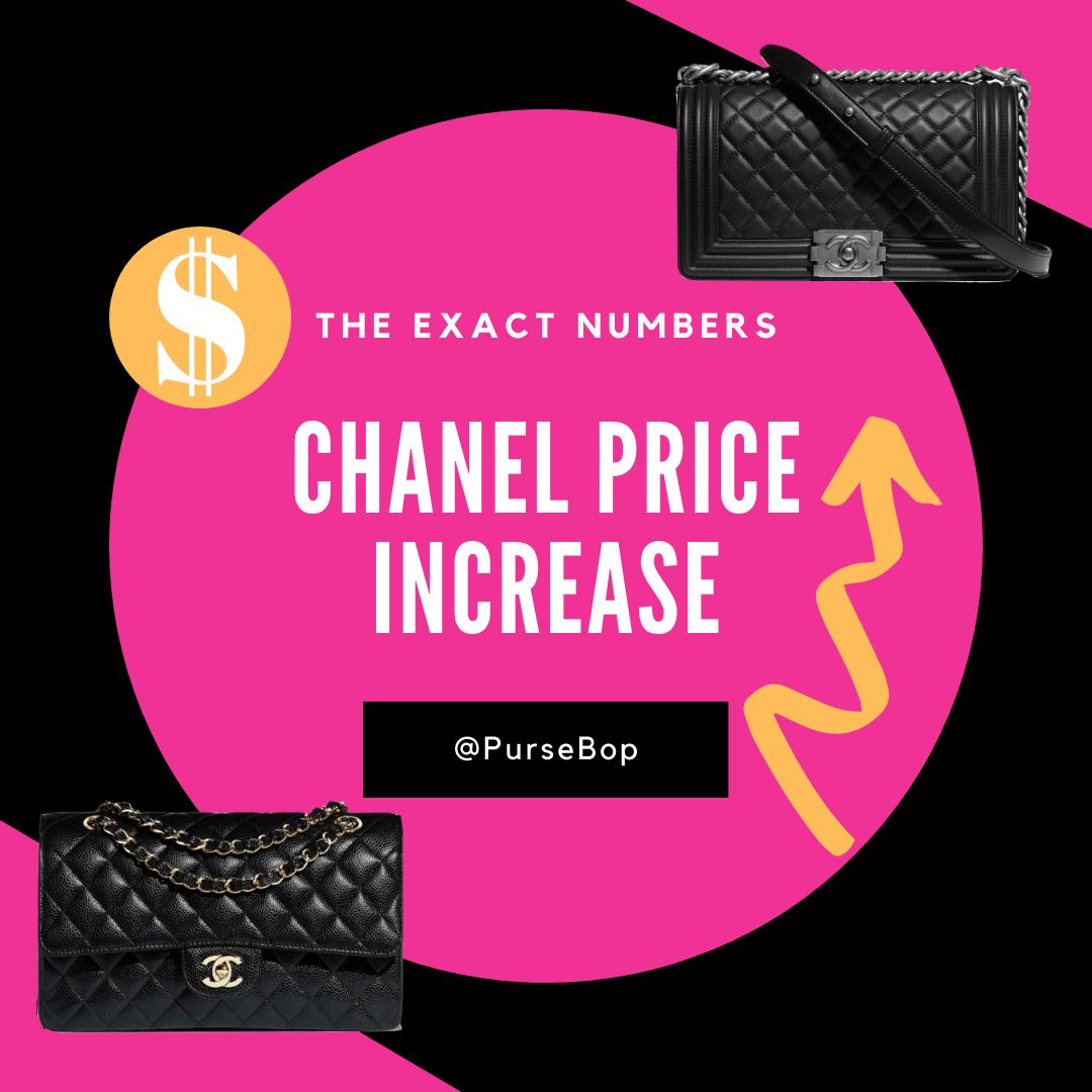 chanel bag price increase 2023