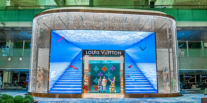 Louis Vuitton Singapore Changi Airport T3 store, Singapore