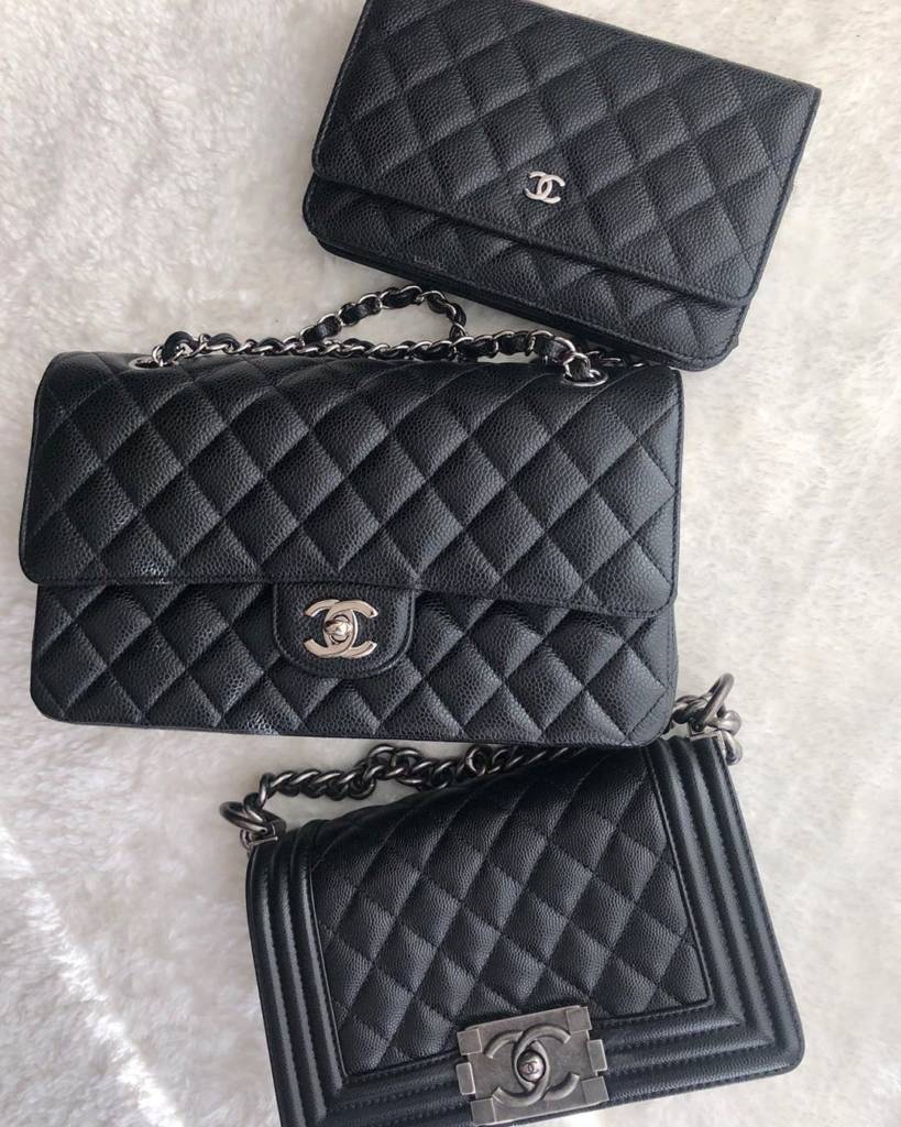 Chanel WOC- GHW Black Caviar [NEW-02/2023], Luxury, Bags & Wallets on  Carousell