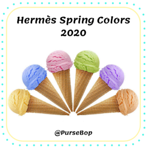 hermes spring 2020 colors, hermes bleu brume, hermes vert criquet, hermes nata, hermes foin