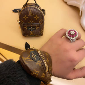 Louis Vuitton party bracelet bumbag Palm Springs backpack