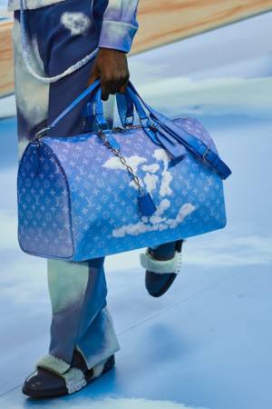 Louis Vuitton Blue Gradient 'Clouds' Backpack