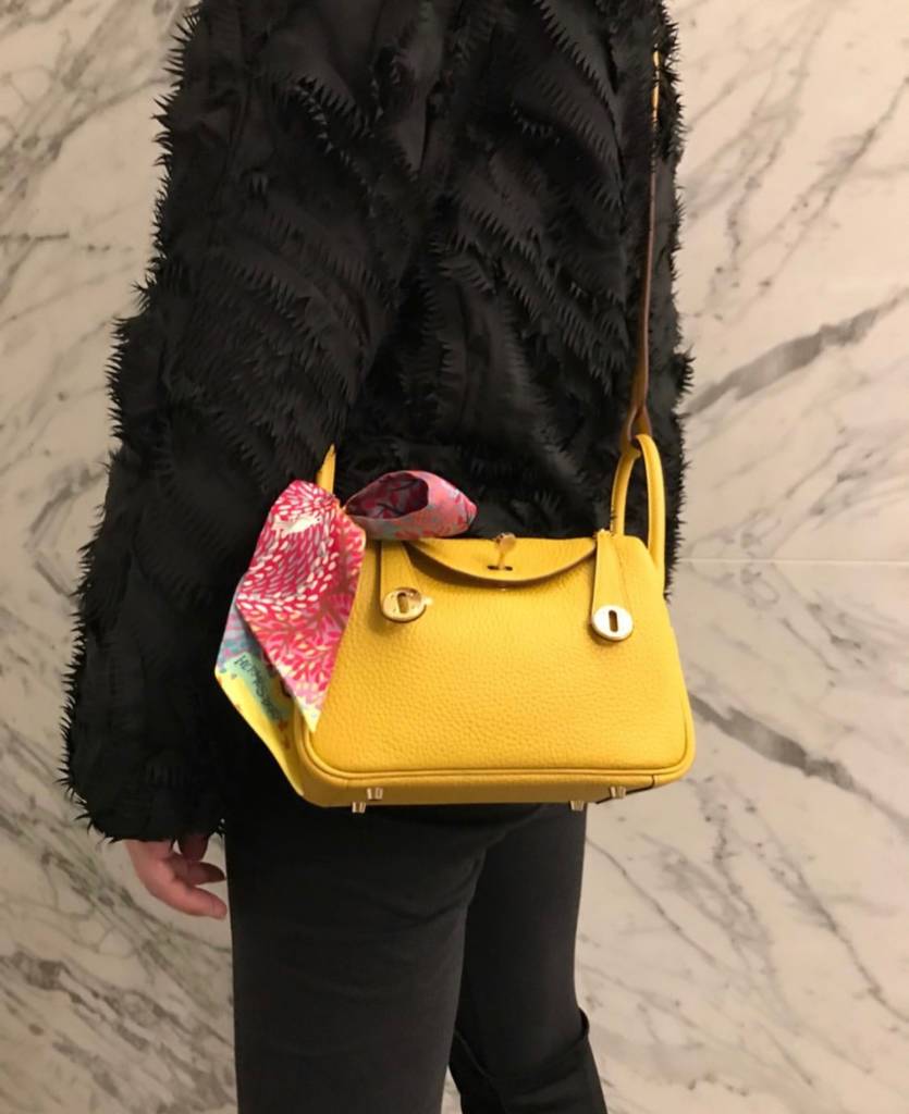 Hermès Mini Lindy  Etoupe – Found Fashion
