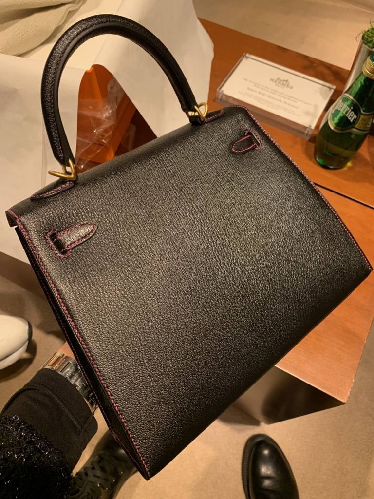 hermes chevre leather