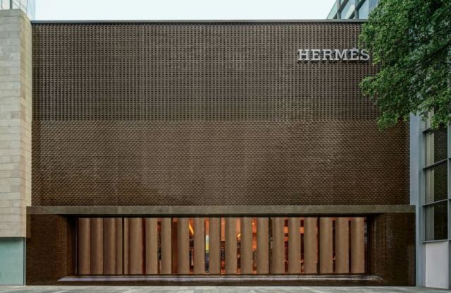 Hermès store in Guangzhou, China.