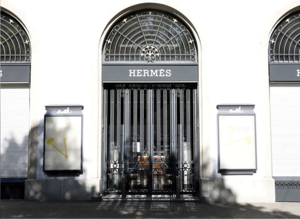 Hermès Stores Closed During Coronavirus 