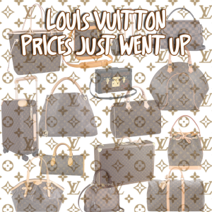 Louis Vuitton Price Increase 2020 