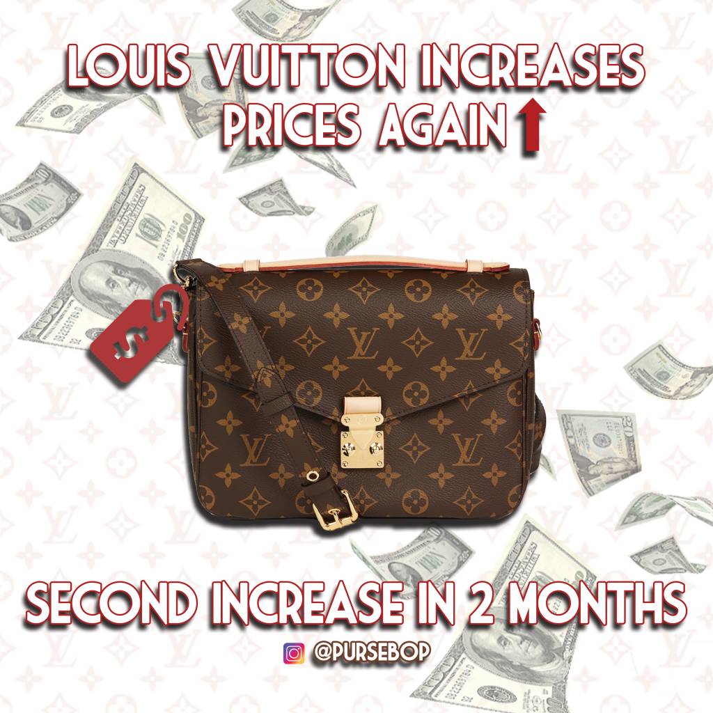 Louis Vuitton Increases Prices for the Second Time in 2020 - PurseBop