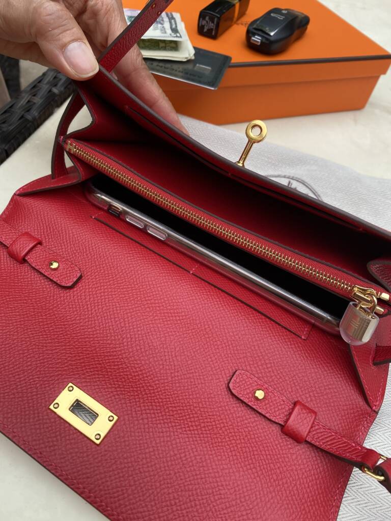 Hermés Kelly Wallet To Go Handbag